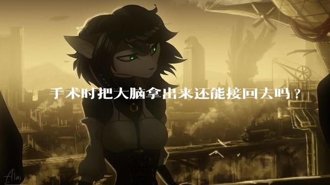 手术时把大脑拿出来还能接回去吗?